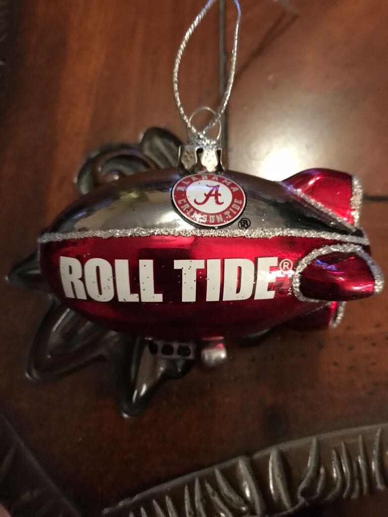 Alabama Roll Tide Blimp  (HD-SEC) ornament collectible - Main Image 2