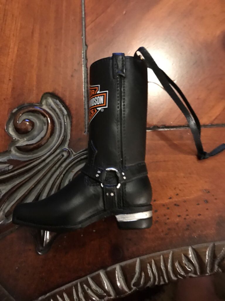 Harley Davidson Boot  (HD-SEC) ornament collectible - Main Image 2