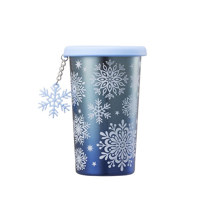 SS Snowflake Charm Tumbler - Christmas (Tumbler) ornament collectible - Main Image 2