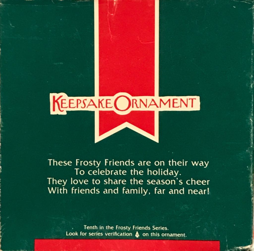 Frosty Friends #10 - Frosty Friends (Eskimo) ornament collectible - Main Image 2