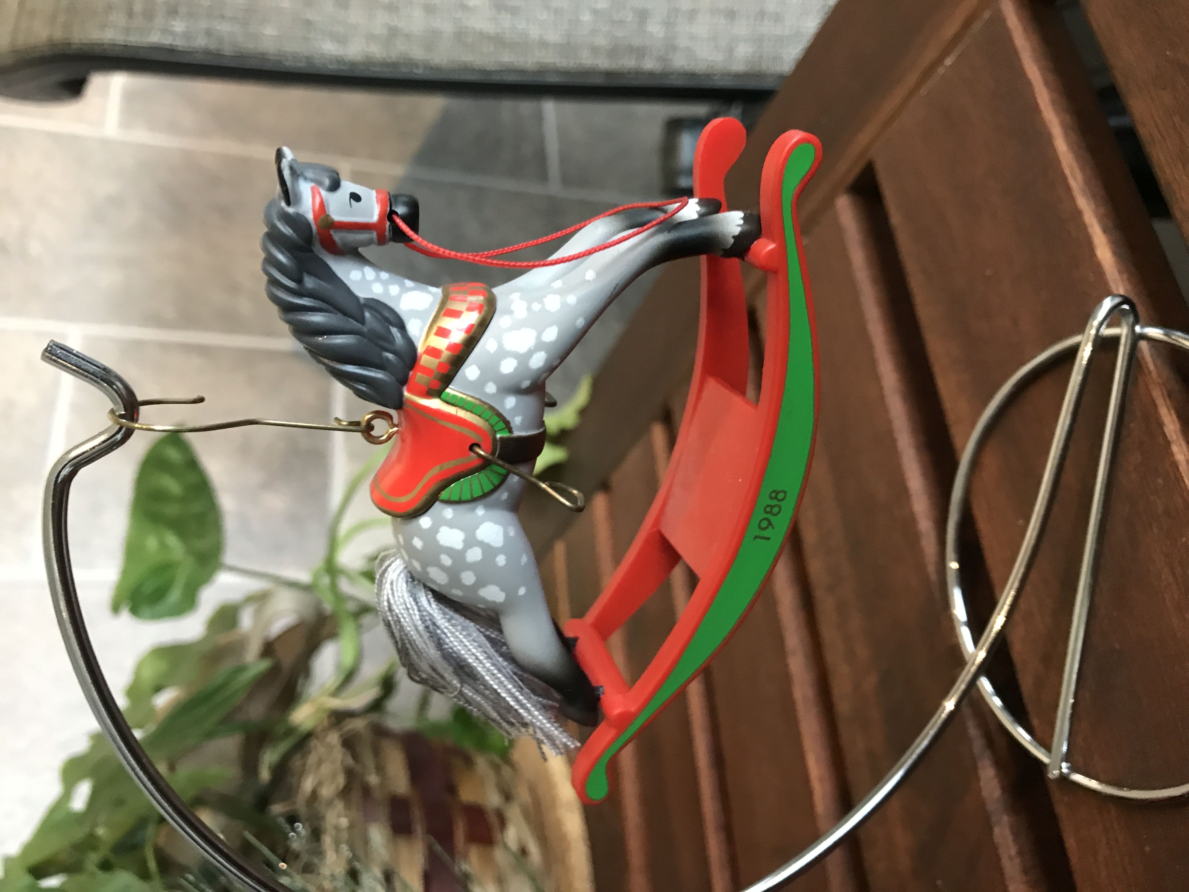 Rocking Horse 1988 - Rocking Horse Series (Collector’s Series) ornament collectible - Main Image 2
