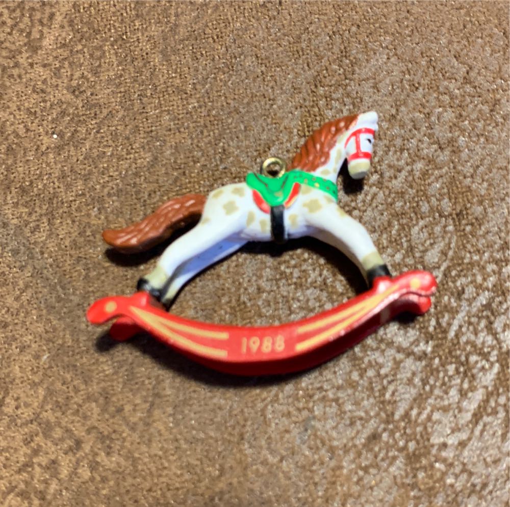 Rocking Horse 1988 - Rocking Horse Series (Collector’s Series) ornament collectible - Main Image 3