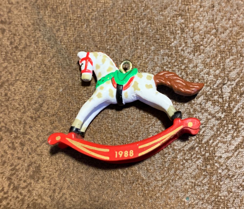 Rocking Horse 1988 - Rocking Horse Series (Collector’s Series) ornament collectible - Main Image 4