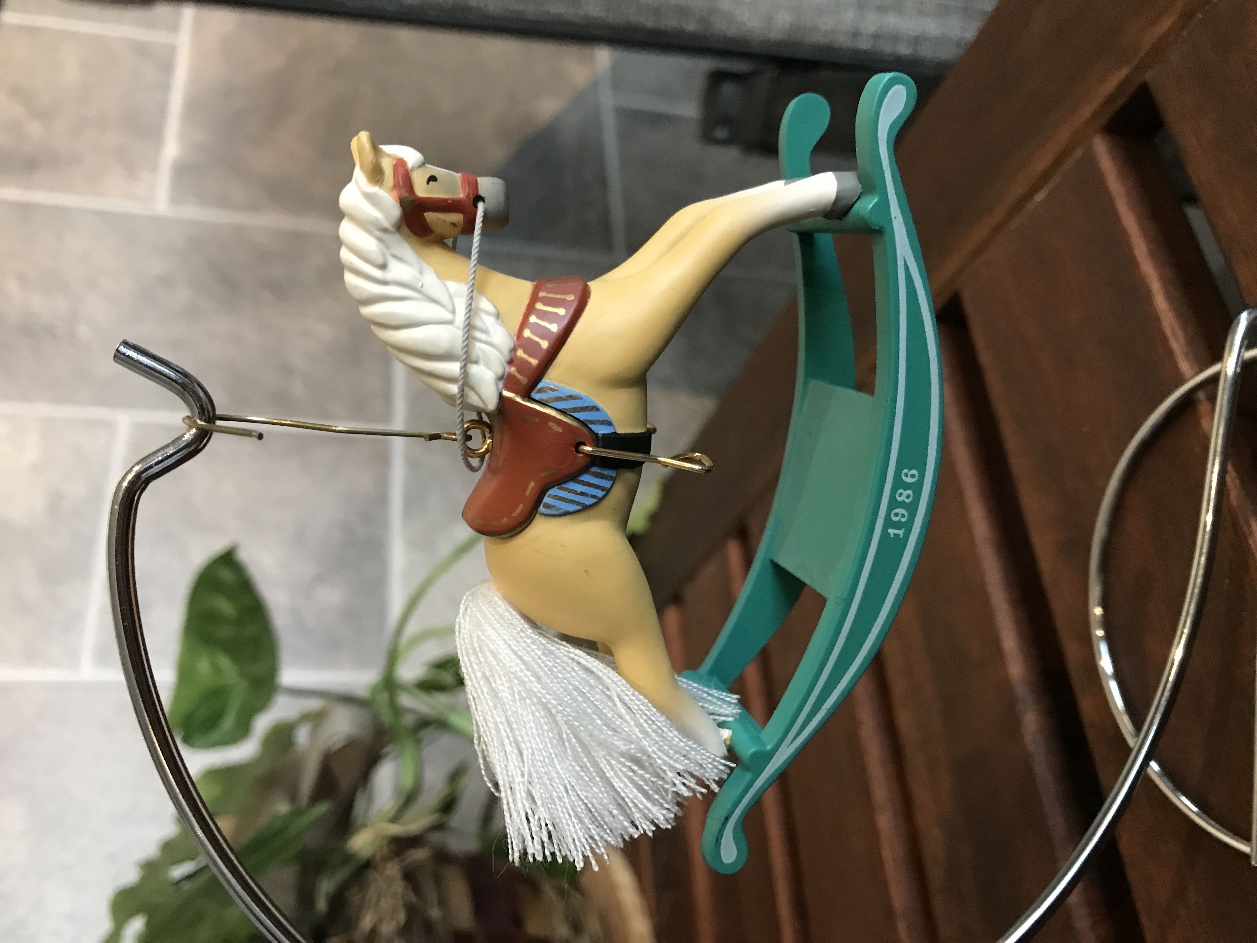Rocking Horse #6 (1986) - Rocking Horse Series (Collector’s Series) ornament collectible - Main Image 2
