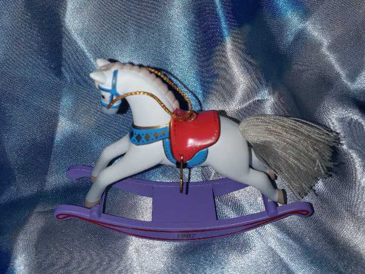 Rocking Horse #7 (1987) 🐶 - Rocking Horse Series (Rocking Horse Collector’s Series) ornament collectible - Main Image 2