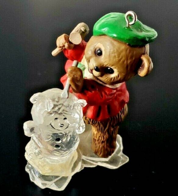 The Ice Sculptor - Keepsake Ornament (Animal, Bear, Ice) ornament collectible - Main Image 2