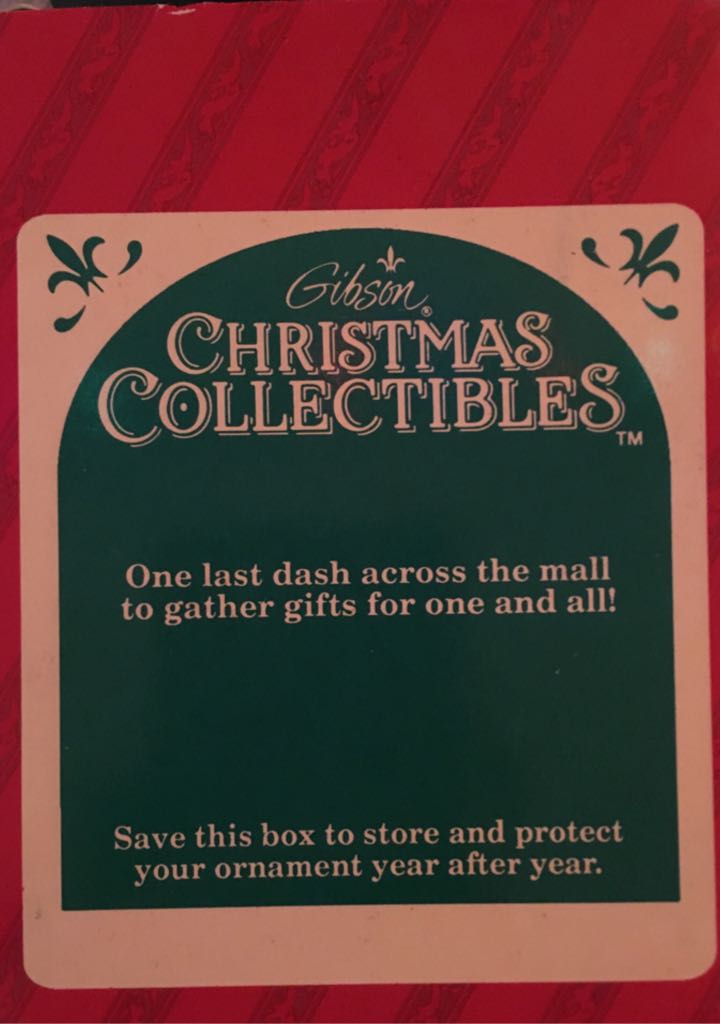 Last Minute Rush  ornament collectible - Main Image 2