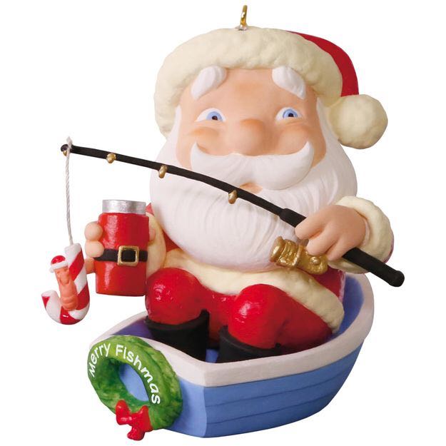 Merry Fishmas 2017  ornament collectible - Main Image 1