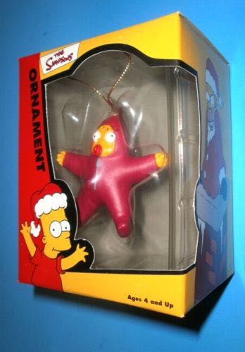 Maggie Simpson Star  (Simpsons) ornament collectible - Main Image 1