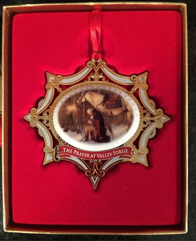 The Prayer At Valley Forge - Mount Vernon ornament collectible - Main Image 2