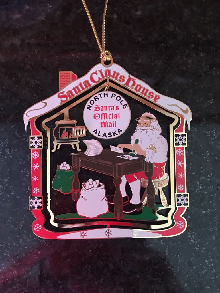 Santa Claus House  ornament collectible - Main Image 1