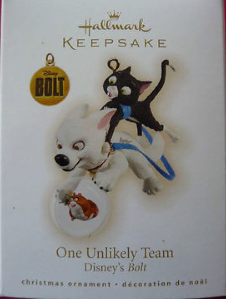 One Unlikely Team - Disney’s Bolt  (Disney) ornament collectible - Main Image 1