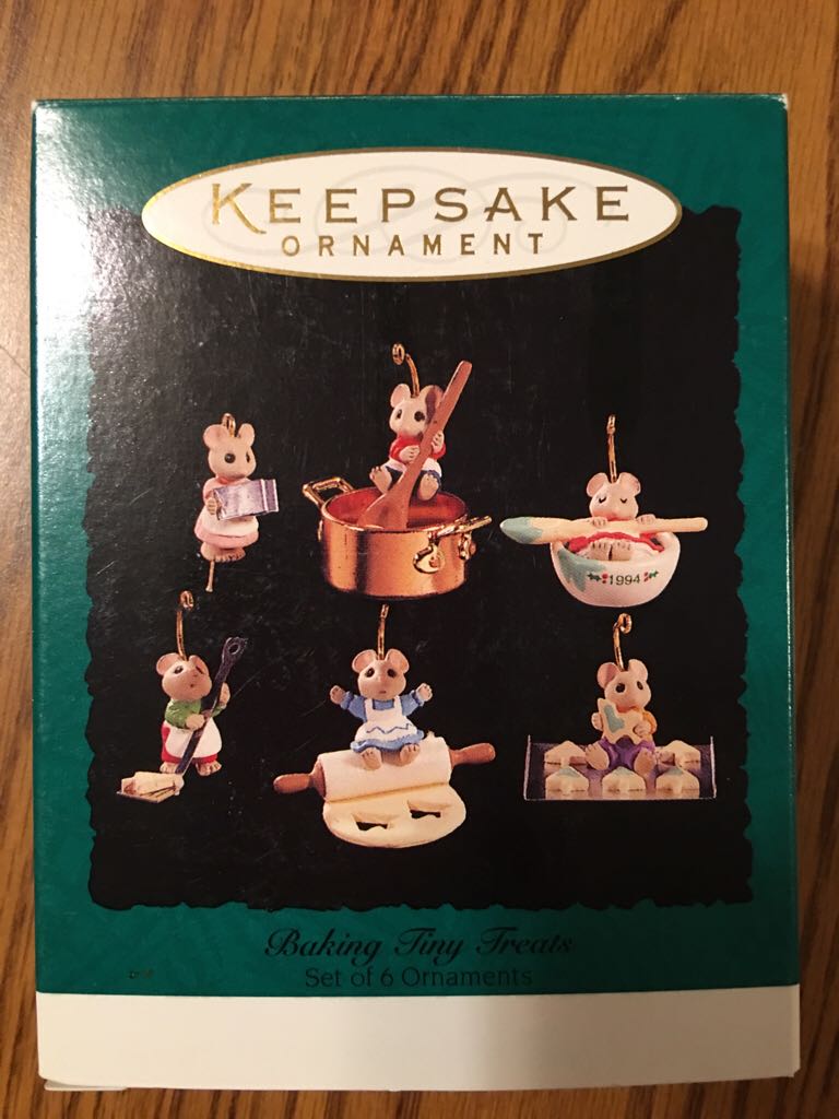 Baking Tiny Treats  ornament collectible - Main Image 1