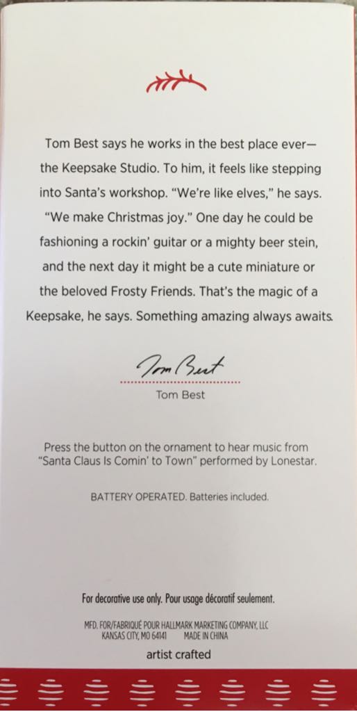 763795223336  (Guitars) ornament collectible - Main Image 2