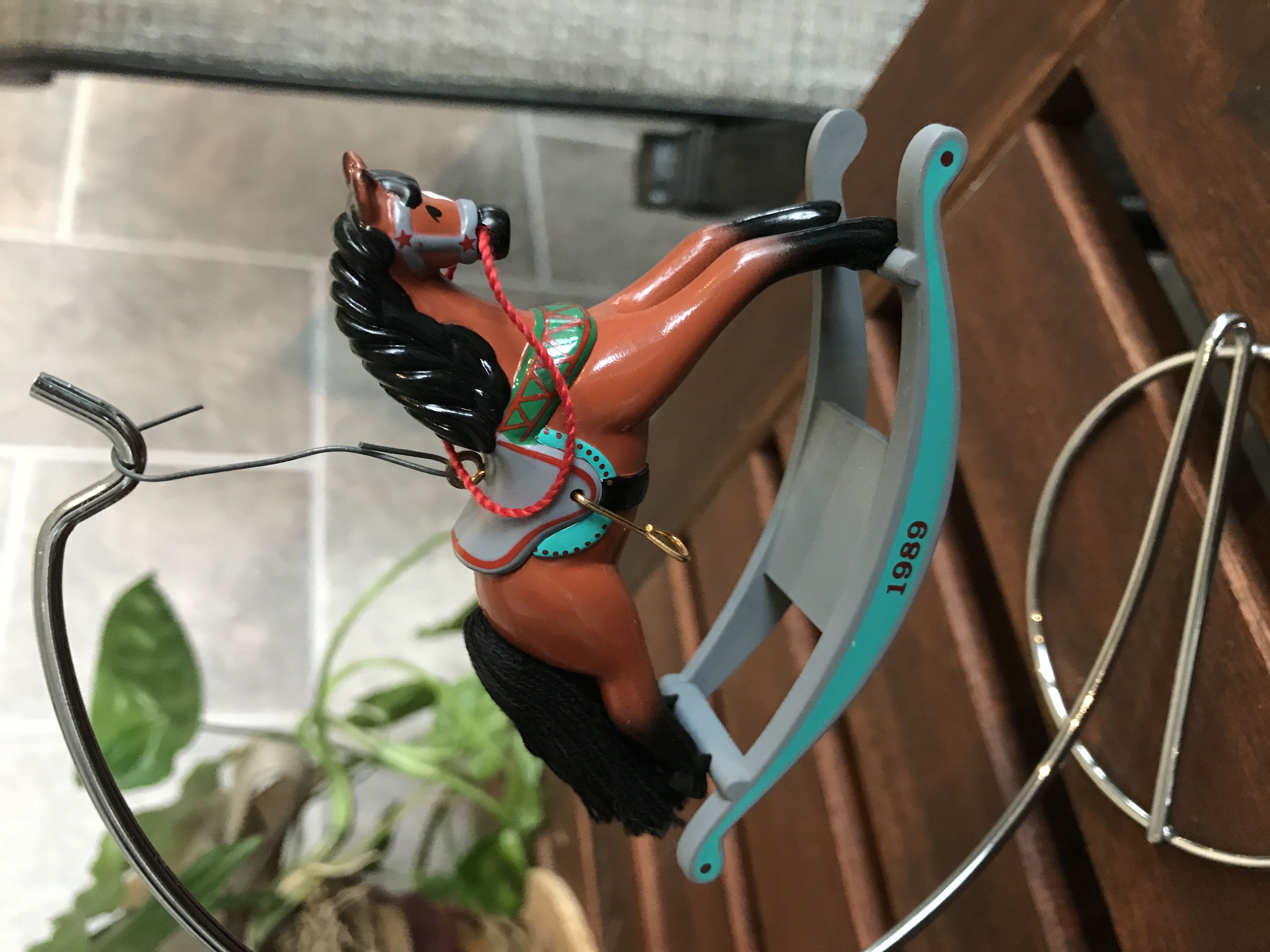Rocking Horse #9 (1989) - Rocking Horse Series (Collector’s Series) ornament collectible - Main Image 2