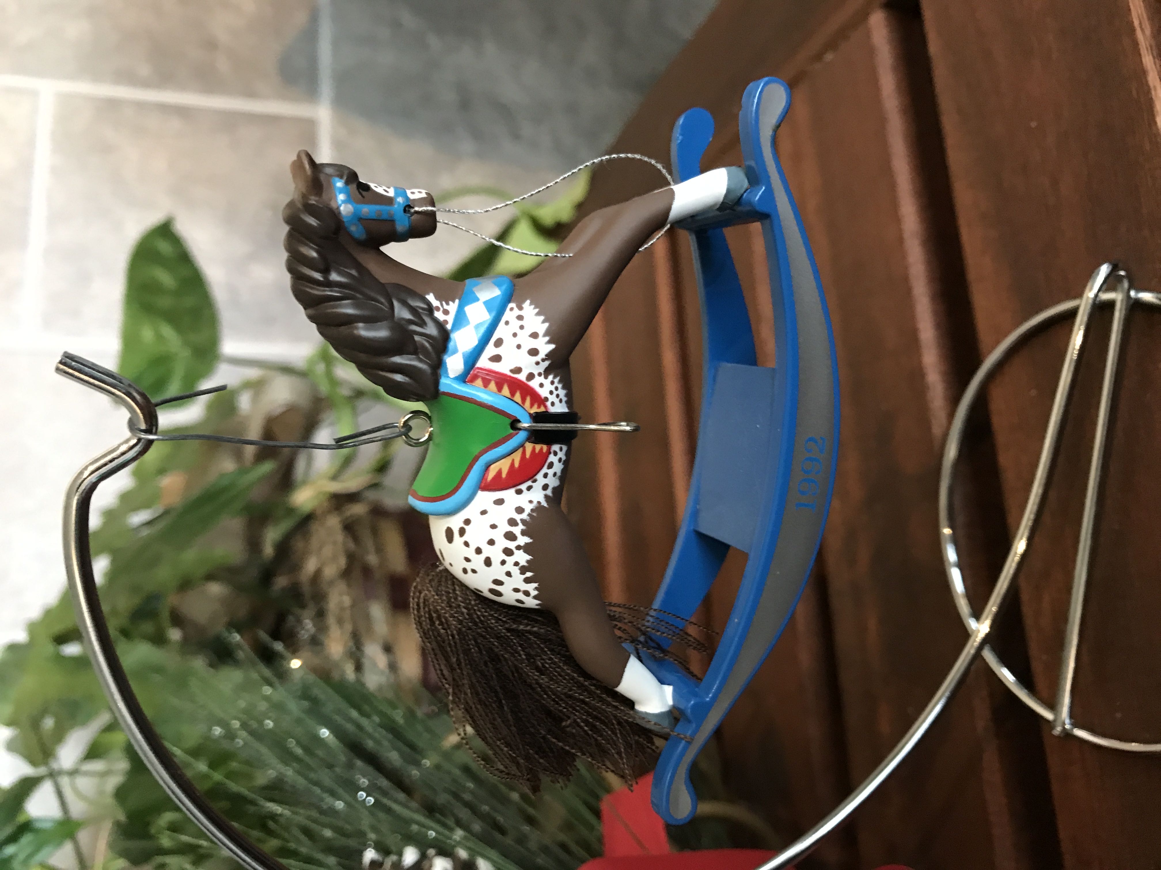 Rocking Horse 1992 - Rocking Horse Series ornament collectible - Main Image 2