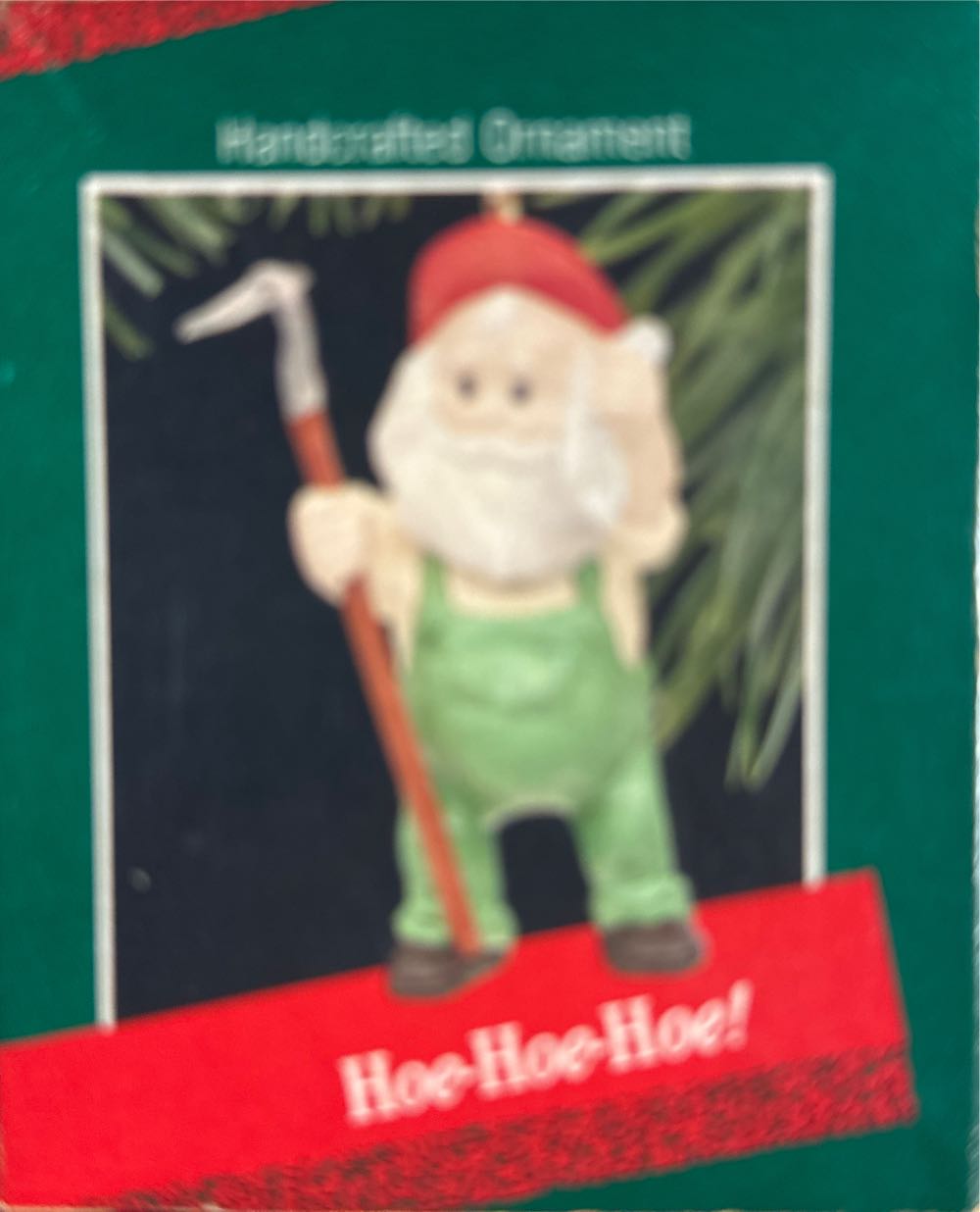 Santa Hoe-Hoe-Hoe! - Miniature (Santa) ornament collectible - Main Image 3