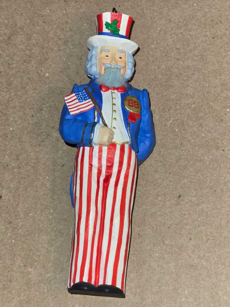Uncle Sam Nutcracker - Patriotic (Nutcracker) ornament collectible - Main Image 4
