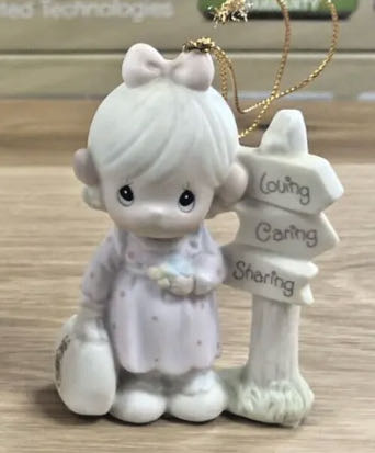 Loving, Caring, And Sharing Along The Way - Members Only (Precious Moments) ornament collectible - Main Image 2