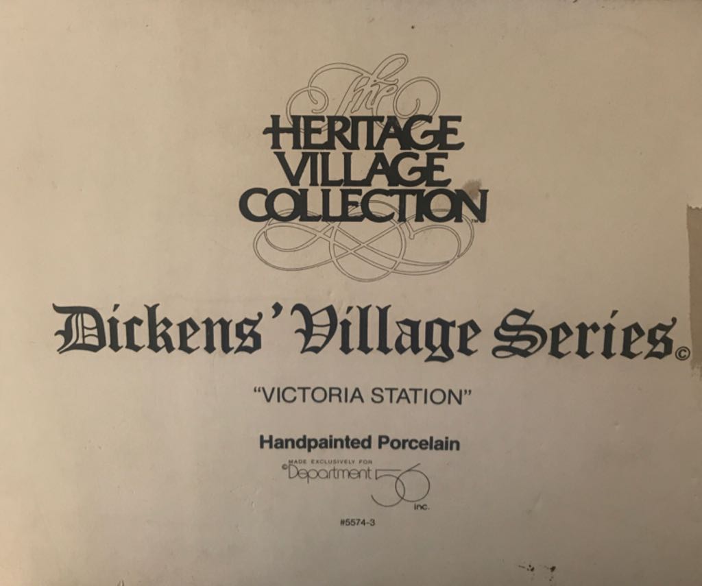 Victoria Station - Dickens’ Village (Dickens Village Series) ornament collectible - Main Image 2