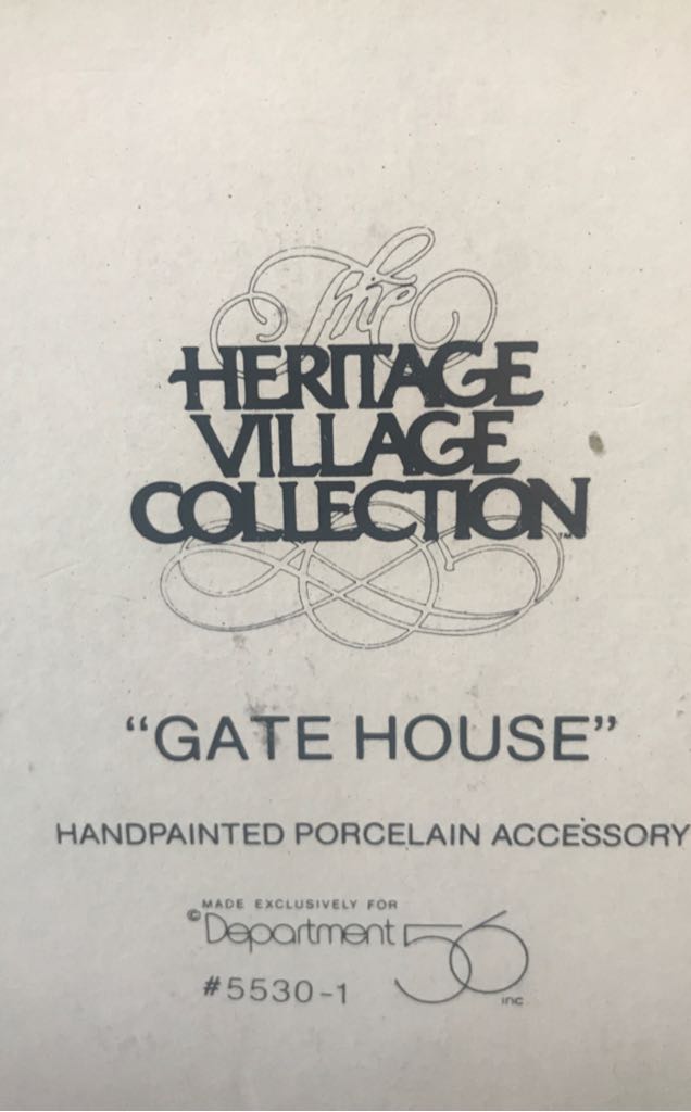 Gate House - Dickens’ Village (Department 56) ornament collectible - Main Image 2