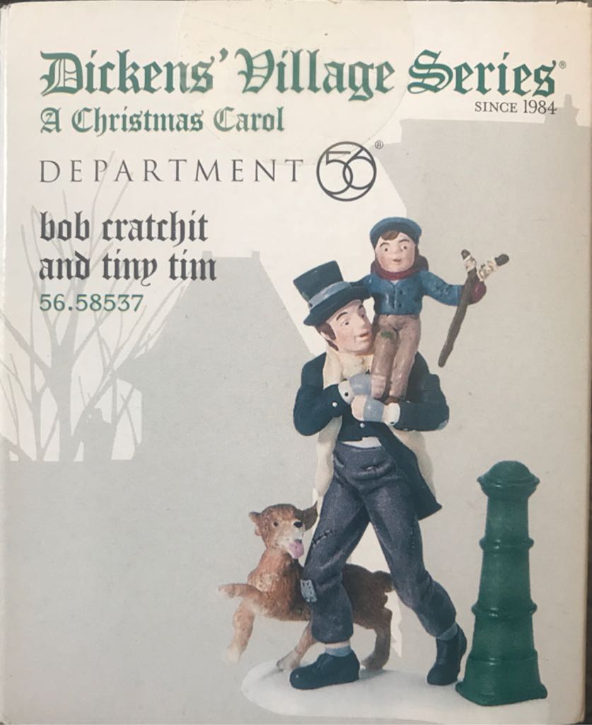 Bob Cratchit And Tiny Tim - Dickens’ Village (Dickens Village Series) ornament collectible - Main Image 2