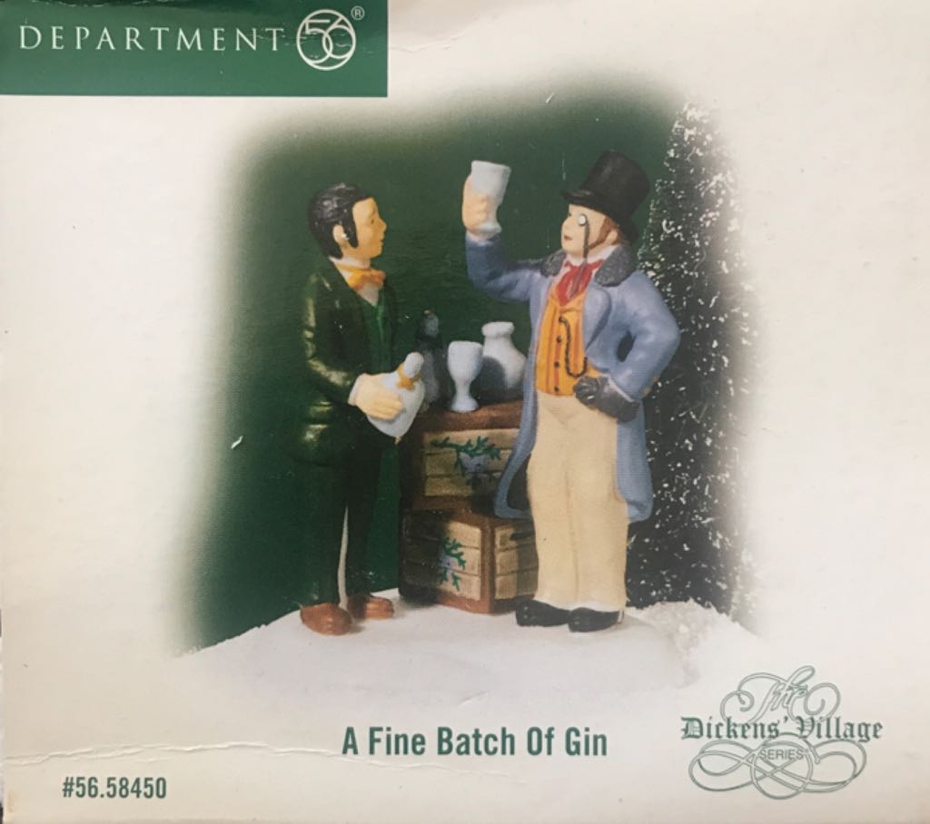 A Fine Batch Of Gin - Dickens’ Village (Dickens Village Series) ornament collectible - Main Image 2