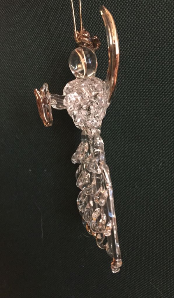 Angel With Harp  ornament collectible - Main Image 2