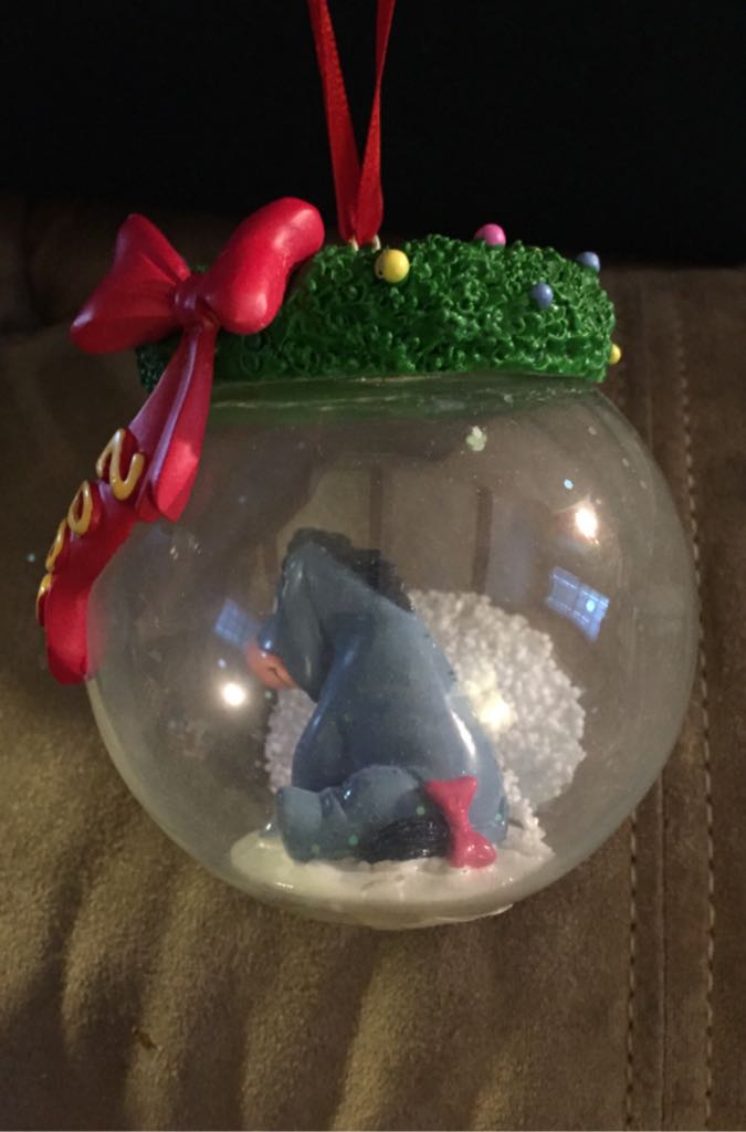 Snow Globe Eeyore - Yearly Ornament (Disney Eeyore) ornament collectible - Main Image 2