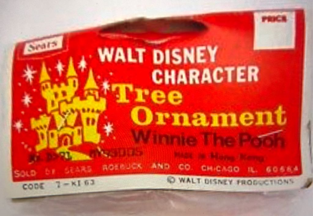 Winnie the Pooh emptying a Santa hat, honey pot  (Disney Winnie the Pooh & Co) ornament collectible - Main Image 2