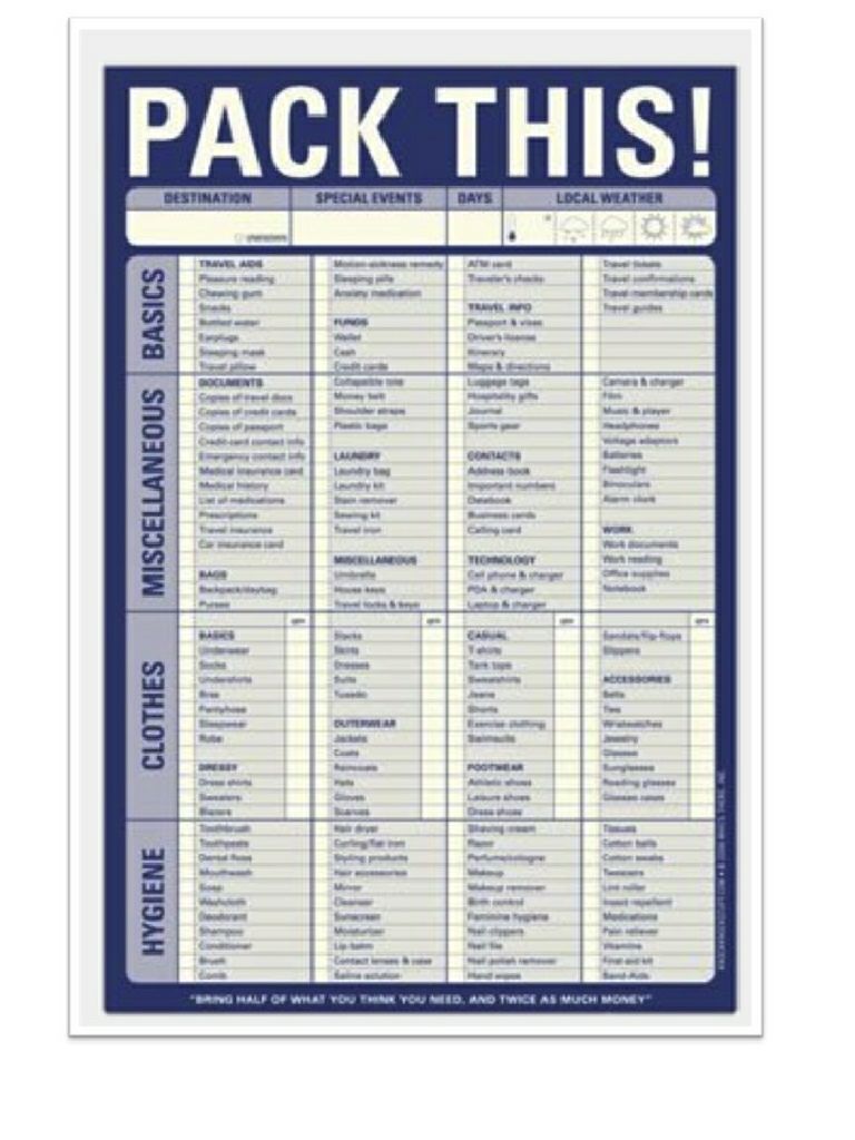 Pack This!  (Lists Of Belongings To Pack) ornament collectible - Main Image 2