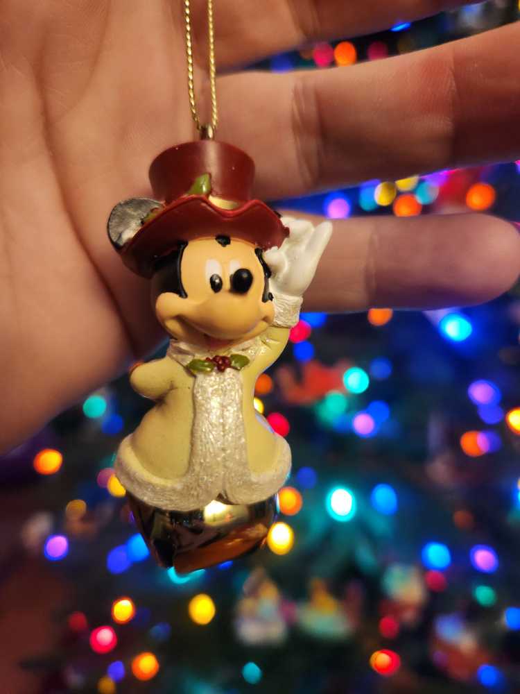 Bell - Victorian Mickey And Minnie Mouse - Bell Series (Disney Mickey Mouse & Minnie Mouse) ornament collectible - Main Image 2