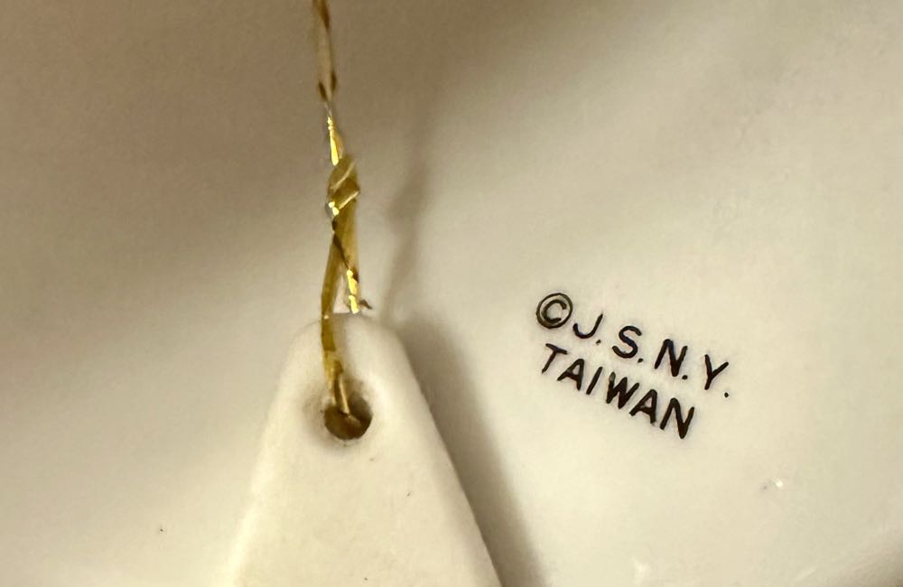 Waiting For Santa Claus Bell Ornament  ornament collectible - Main Image 2