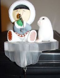 Frosty Friends Stocking Hanger Set  ornament collectible - Main Image 2