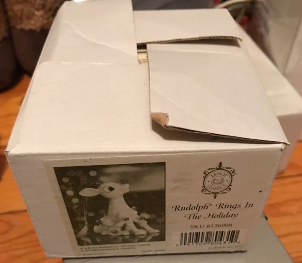 Whimsical Rudolph  ornament collectible - Main Image 2