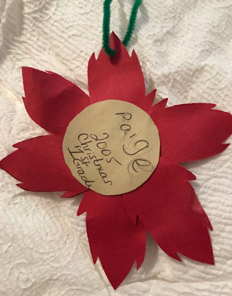 Poinsettia  ornament collectible - Main Image 2