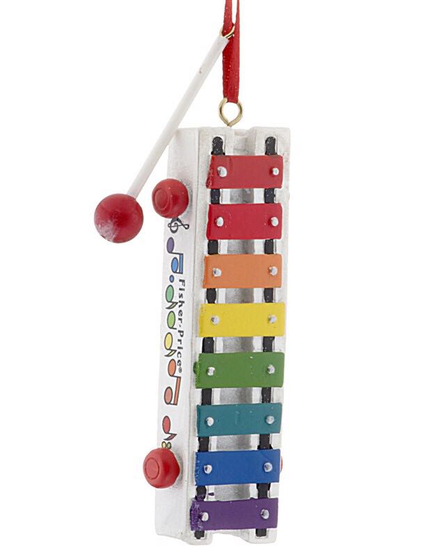 Pull-a-Tune Xylophone  (Fisher Price) ornament collectible - Main Image 2