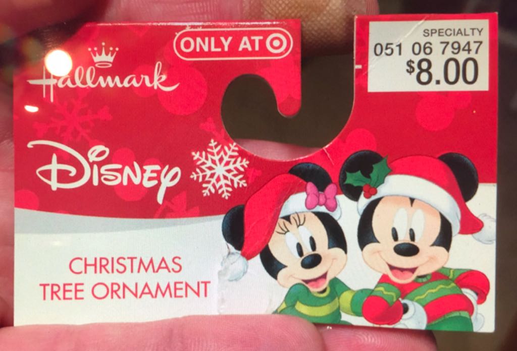 Minnie Mouse with Presents  (Disney Minnie Mouse) ornament collectible - Main Image 2