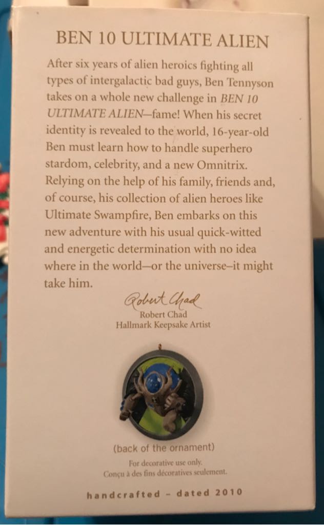 Ben 10 Ultimate Alien  ornament collectible - Main Image 2