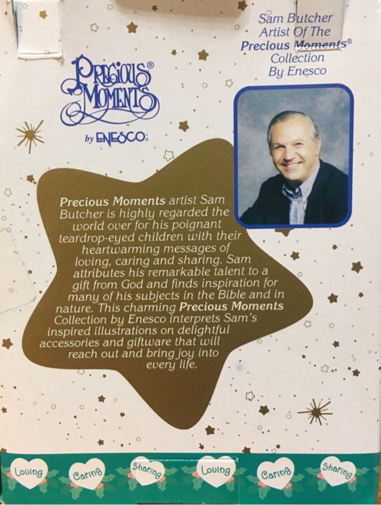 Precious Moments Girl Sledding - Holiday Ornament (Precious Moments) ornament collectible - Main Image 2