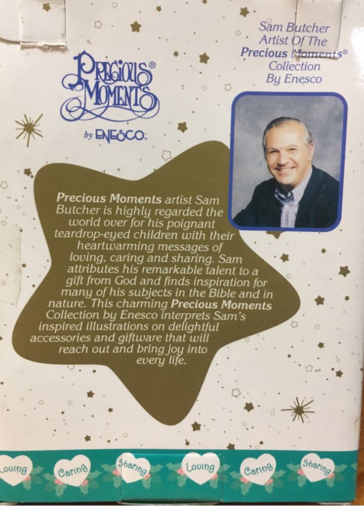 Precious Moments Angel On Toy Globe - Holiday Ornament (Precious Moments) ornament collectible - Main Image 2