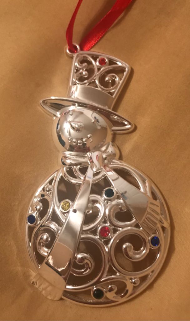 Gingerbread Glass Ornament