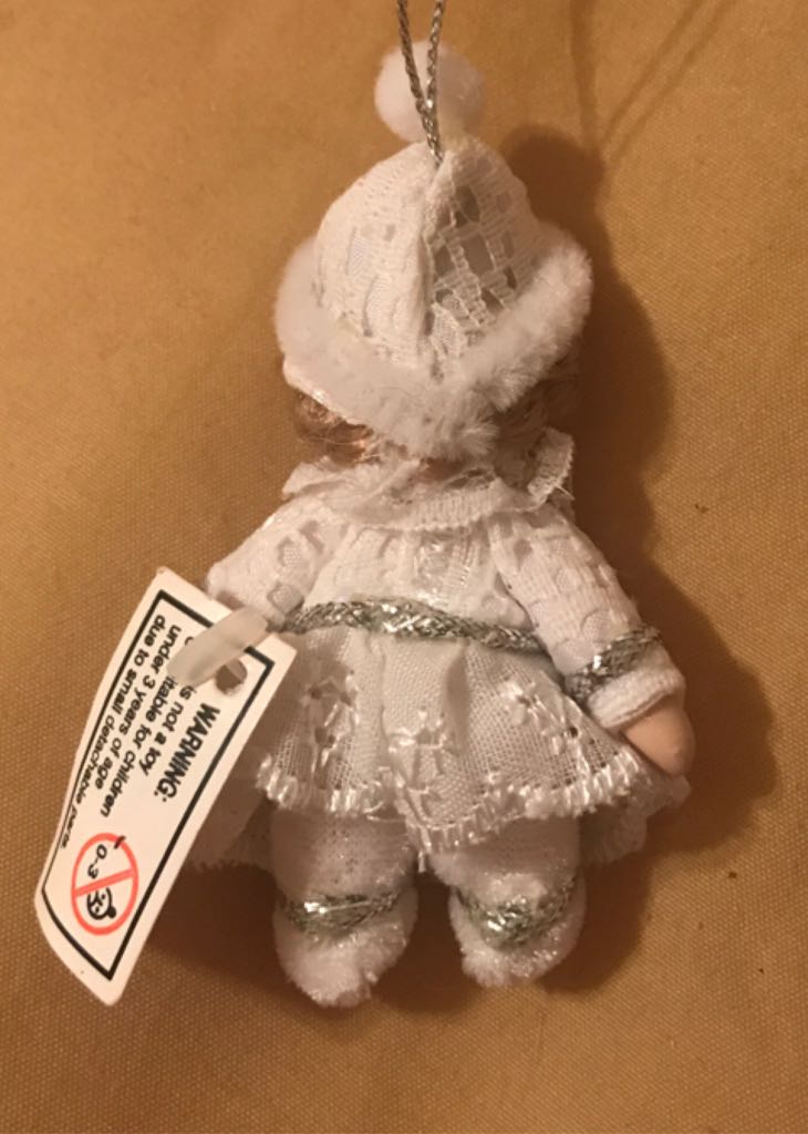 Doll, Little In Dress Ornament  ornament collectible - Main Image 2