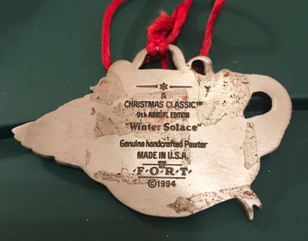 Swan, 1994  ornament collectible - Main Image 2