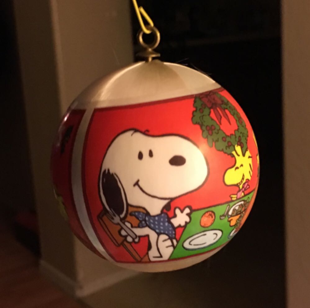 Snoopy And Friends Satin Christmas Ornament  ornament collectible - Main Image 1