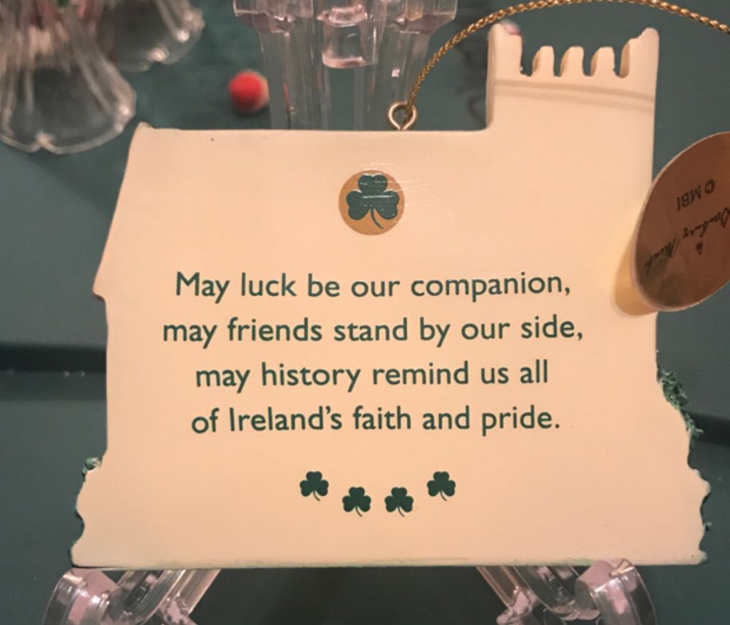 Danbury Mint Ichurch Irish Blessing Ornament  ornament collectible - Main Image 2
