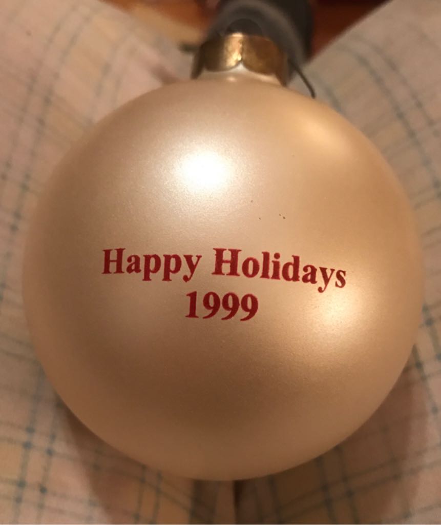 105th Airlift Wing Ball - 1999 x2  ornament collectible - Main Image 2