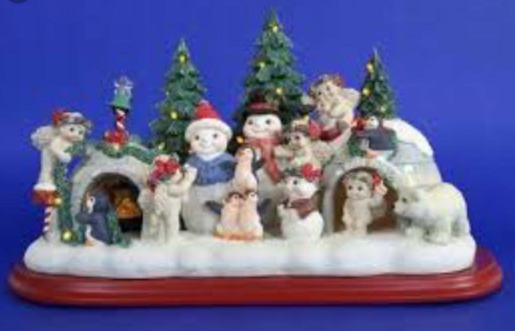 Danbury Mint 2001 Dreamsicles At The North Pole  ornament collectible - Main Image 1
