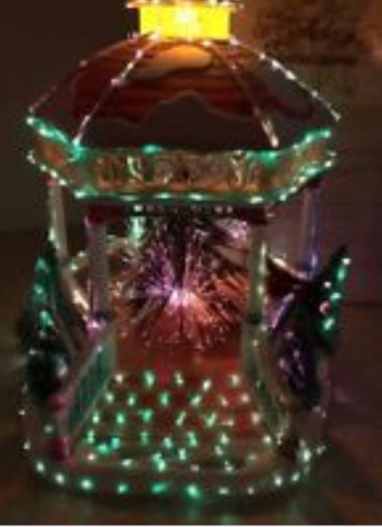 Gazebo, Fiber Optic   ornament collectible - Main Image 2