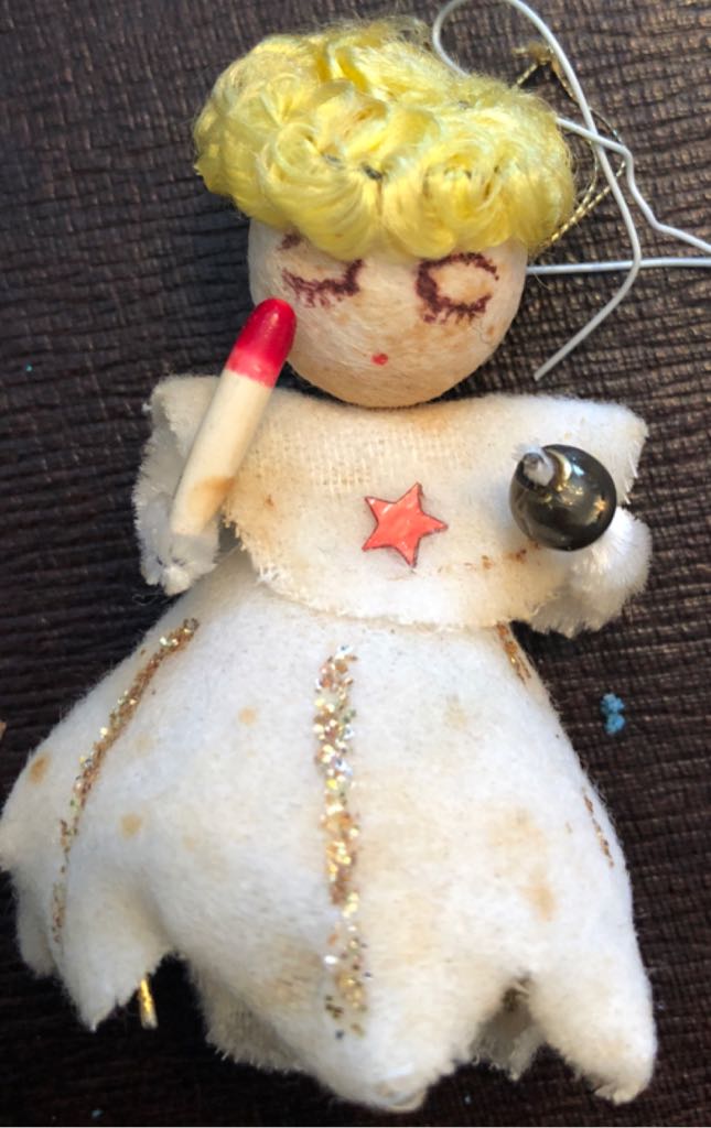 Angel With Candle  ornament collectible - Main Image 1